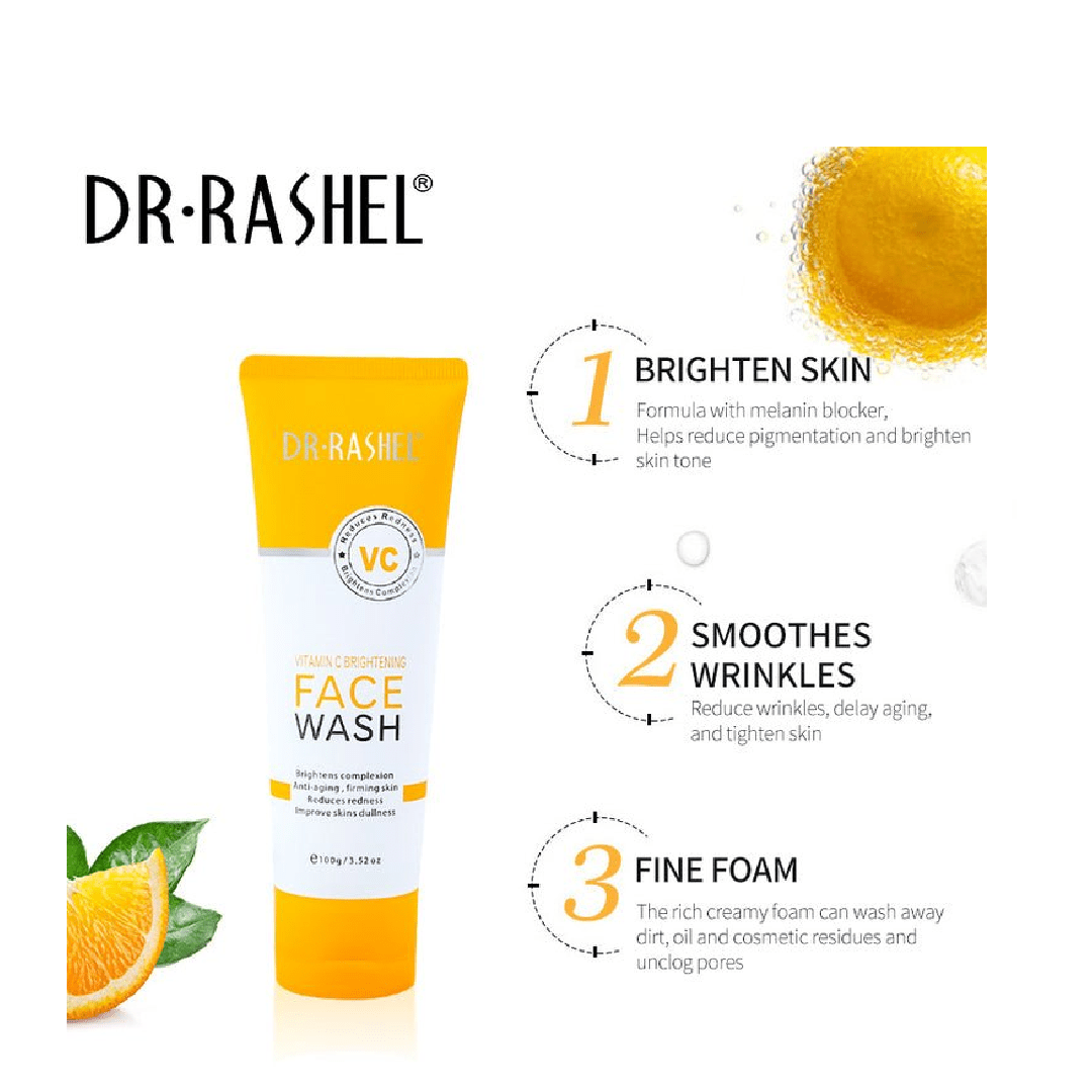 Dr. Rashel Vitamin C Brightening Face Wash 100ml
