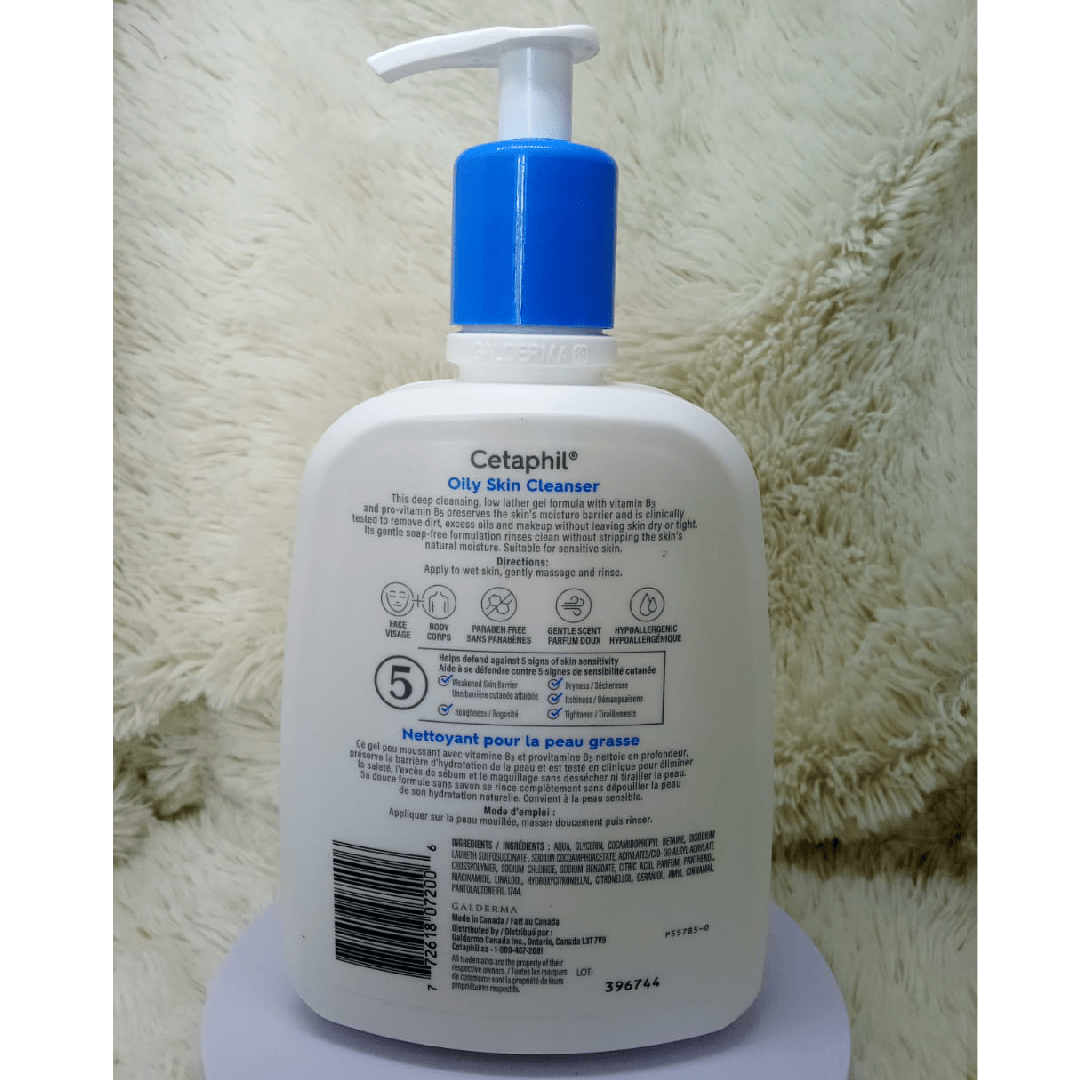 Cetaphil Oily Skin Cleanser – Combination to Oily Skin