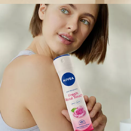 NIVEA Fresh Rose Touch Antiperspirant Spray 150ml