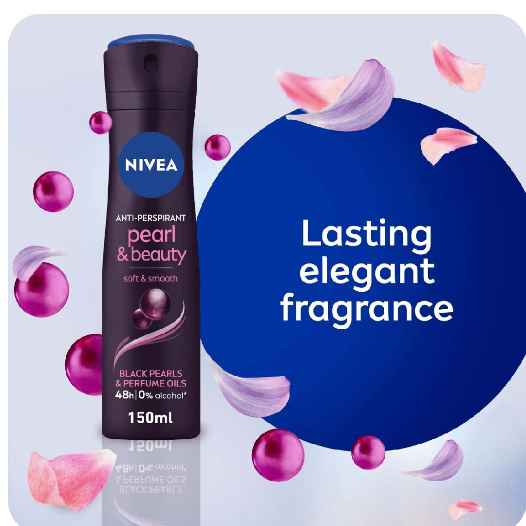 NIVEA Pearl & Beauty Anti-Perspirant Spray 150ml