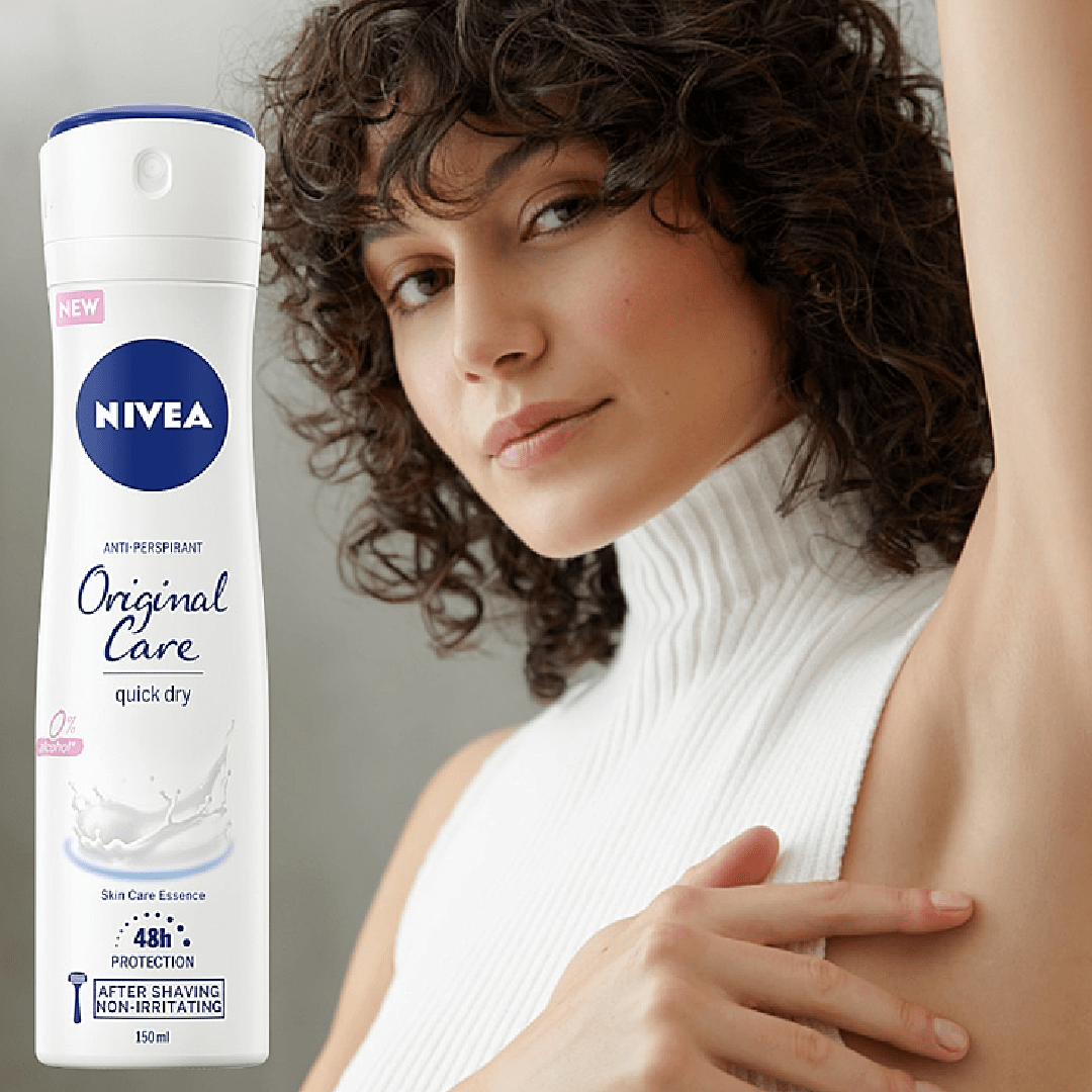 NIVEA Original Care Quick Dry Spray 150ml
