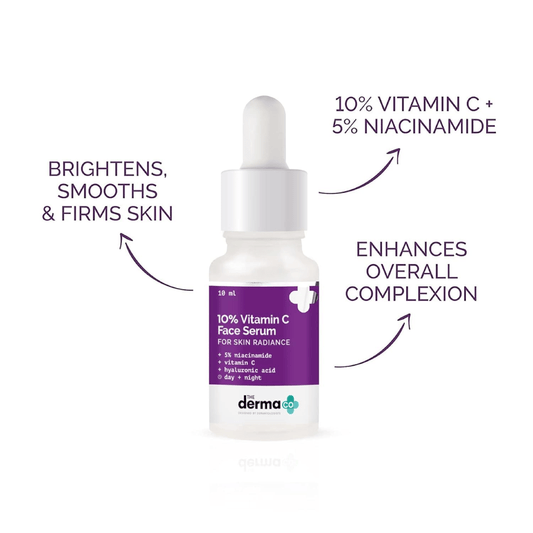 Derma Co 10% Vitamin C Brightening Serum 10ml