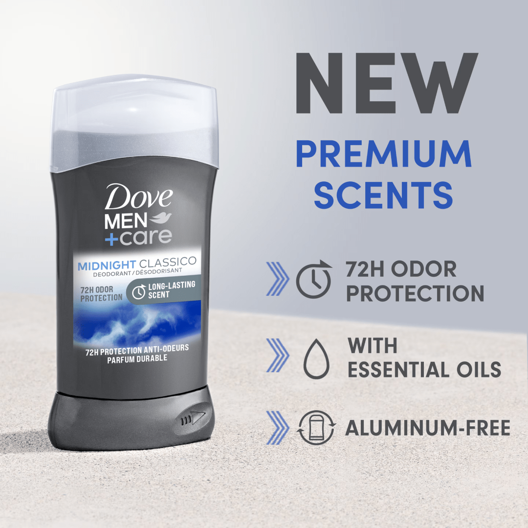 Dove Men+Care Midnight Classico Deodorant Stick 85g