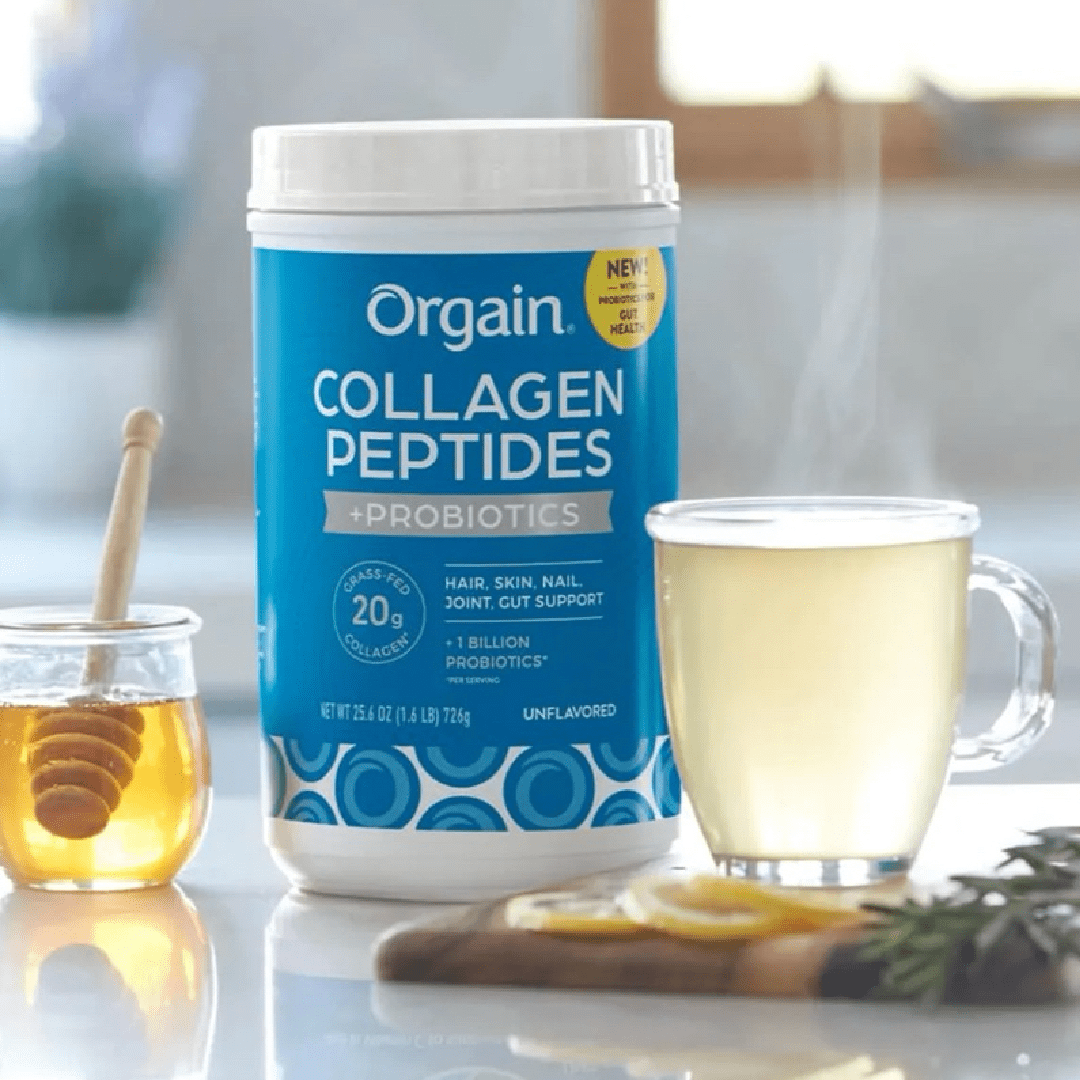 ( Discounted Product ) Orgain Collagen Peptides + Probiotics 726g