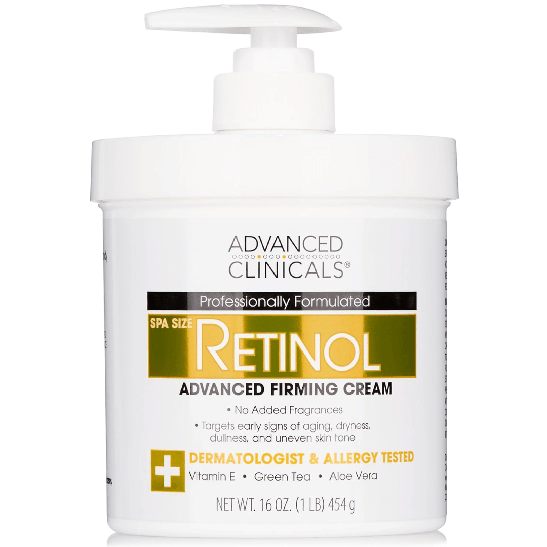Advanced Clinicals Retinol Firming Cream 454g