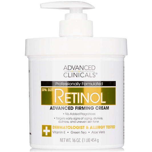 Advanced Clinicals Retinol Firming Cream 454g