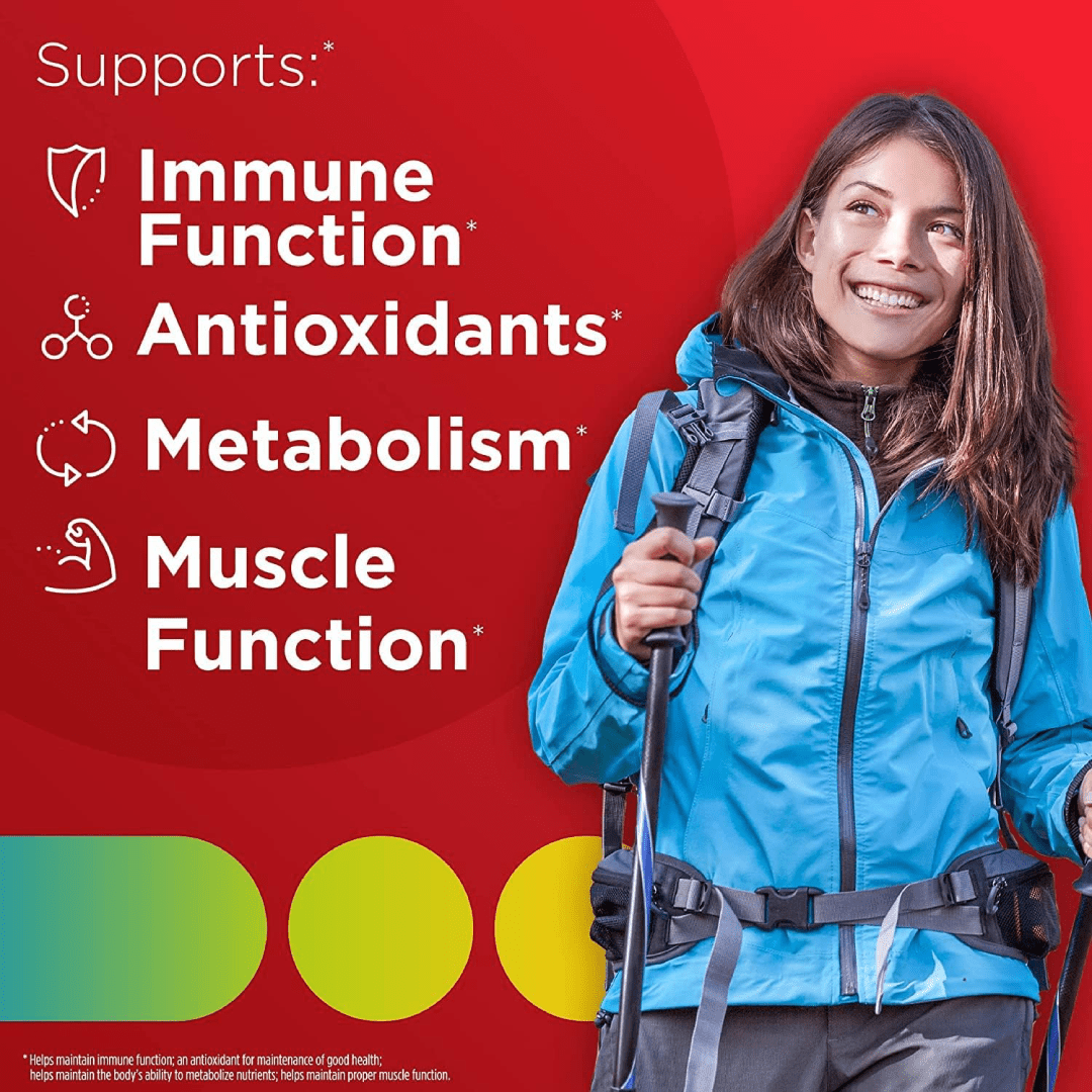 Centrum Adult Forte Essentials Mulitvitamins/Minerals Supplement for Men &amp; Women, 60 Tablets (Packaging May Vary)
