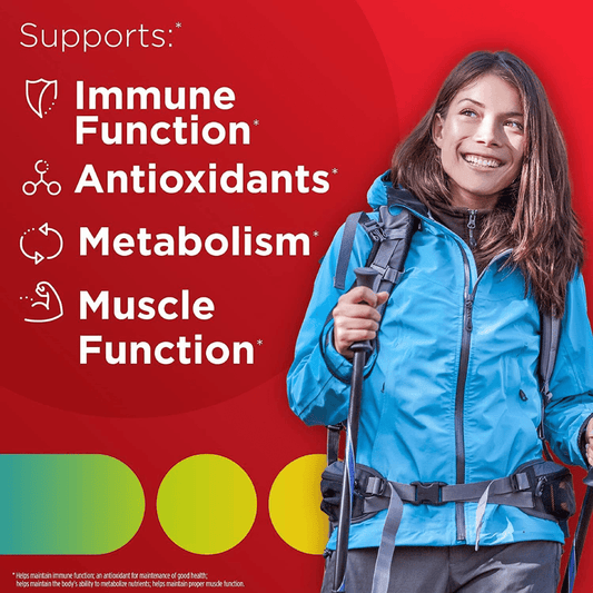 Centrum Adult Forte Essentials Mulitvitamins/Minerals Supplement for Men &amp; Women, 60 Tablets (Packaging May Vary)