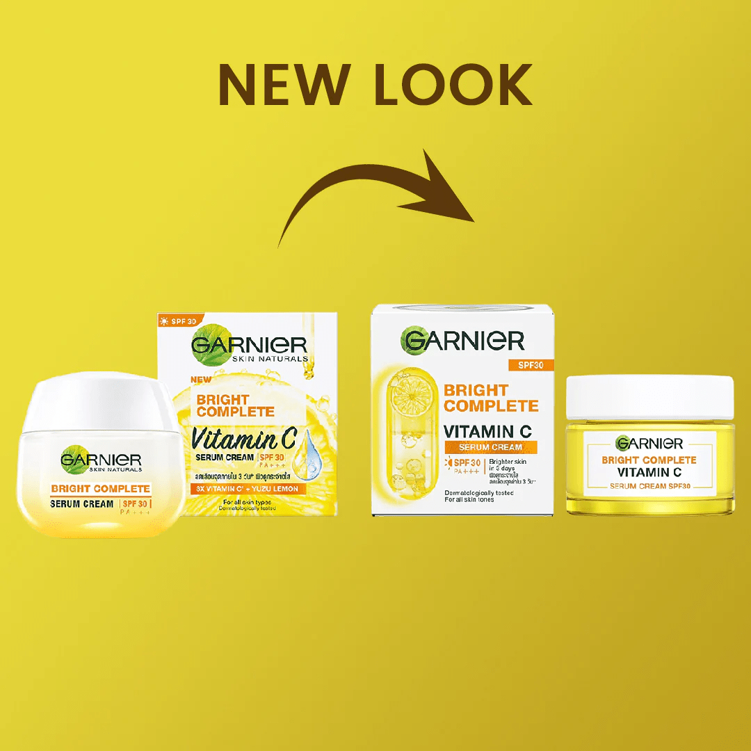 Garnier Bright Complete Vitamin C Serum Cream SPF 30 – 50ml
