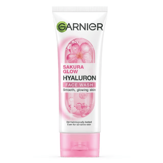 Garnier Sakura Glow Hyaluron Face Wash 100ml