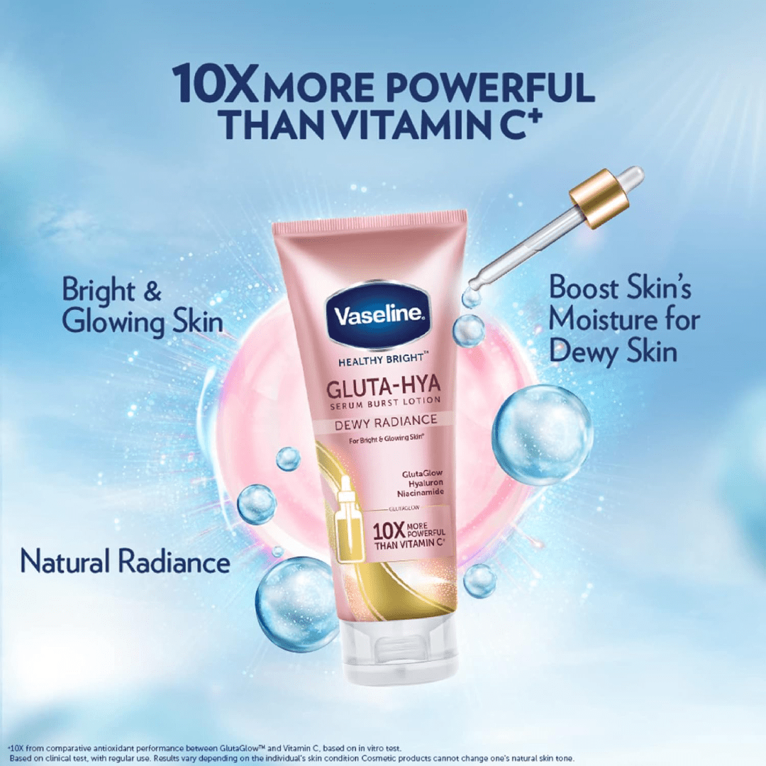Vaseline Gluta-Hya Dewy Radiance Serum Burst Lotion 70ml