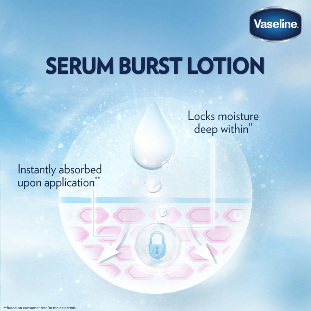 Vaseline Gluta-Hya Dewy Radiance Serum Burst Lotion 70ml
