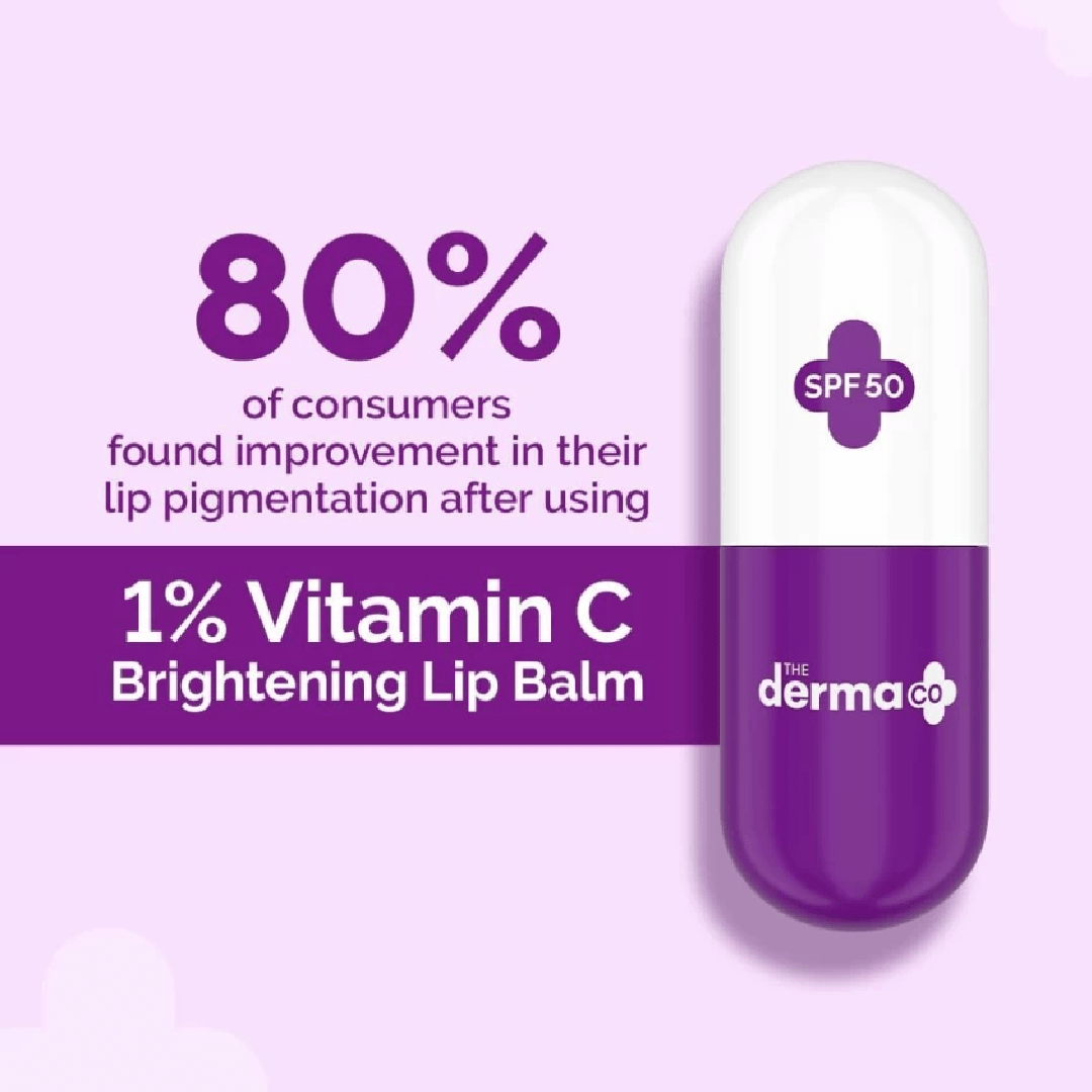 The Derma Co SPF 30 Kojic Acid Lip Balm 4g