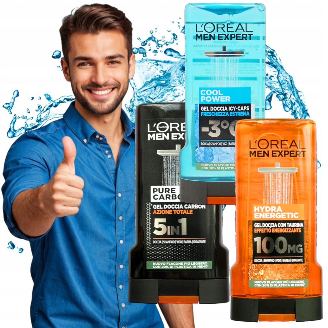 L’Oréal Men Expert Cool Power Shampoo 300ml