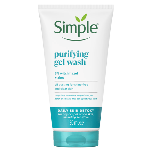 Simple Daily Skin Detox Purifying Face Wash 150ml