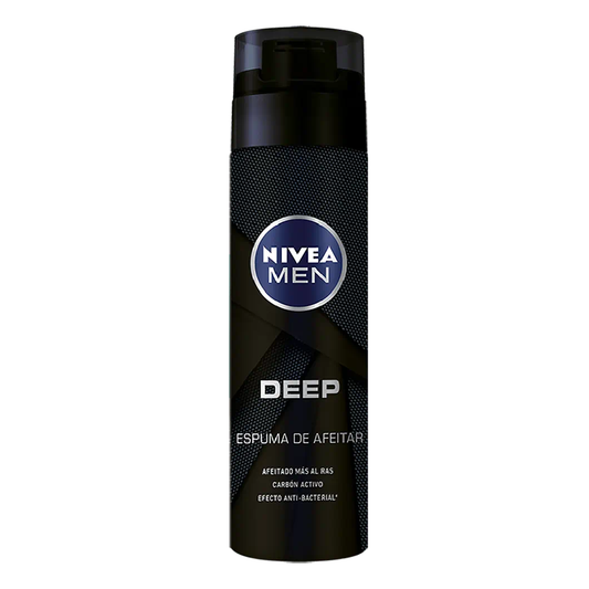 NIVEA Men Deep Shaving Foam – Black Carbon (200ml)