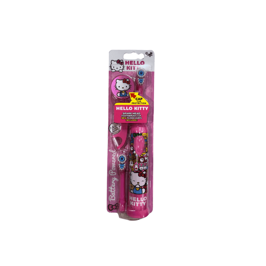 Hello Kitty Kids Battery Powered Soft Electric Toothbrush