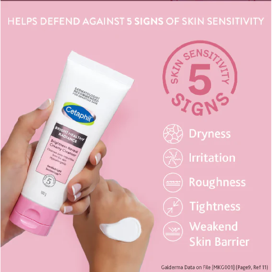 Cetaphil Brightness Reveal Creamy Cleanser 100g