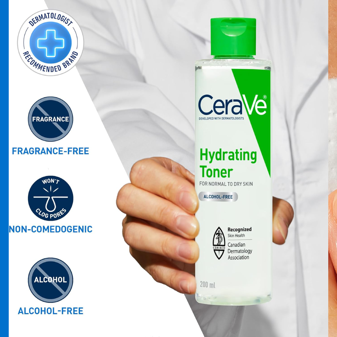 CeraVe Hydrating Toner 200ml – Gentle Hydration