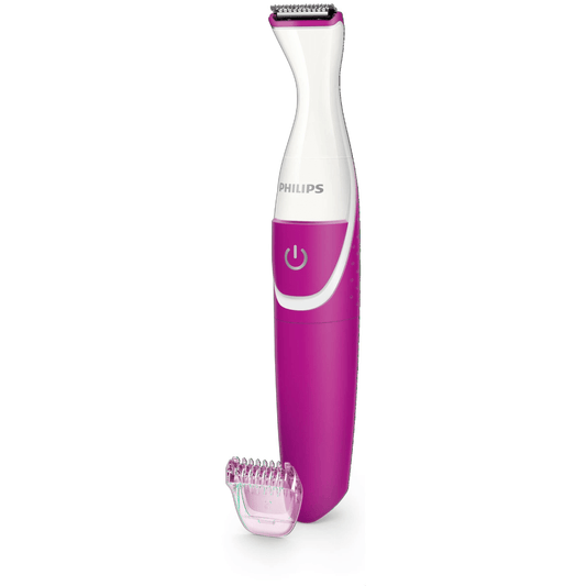 Philips BikiniGenie Cordless Trimmer for Bikini Line, Wet &amp; Dry