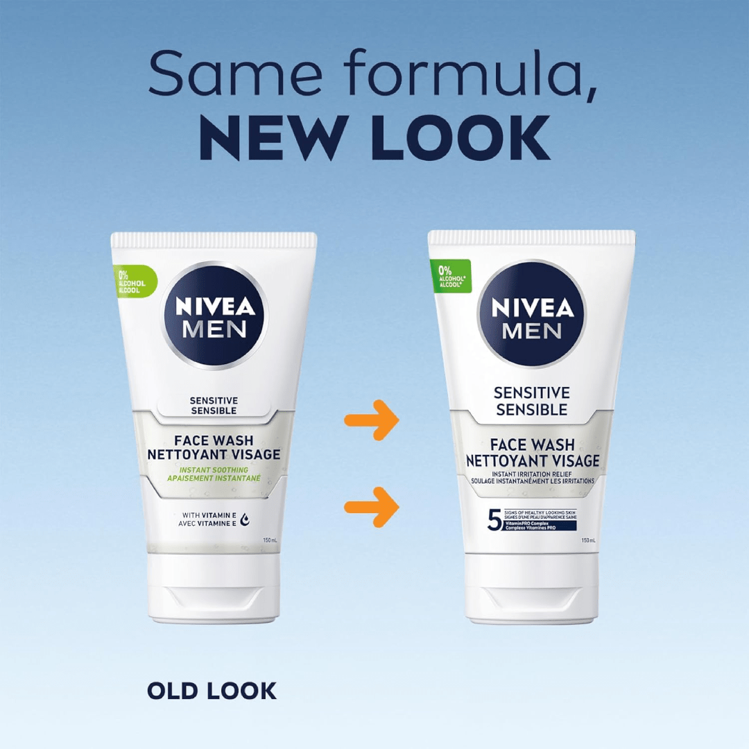 NIVEA Men Sensitive Skin Face Wash 150ml
