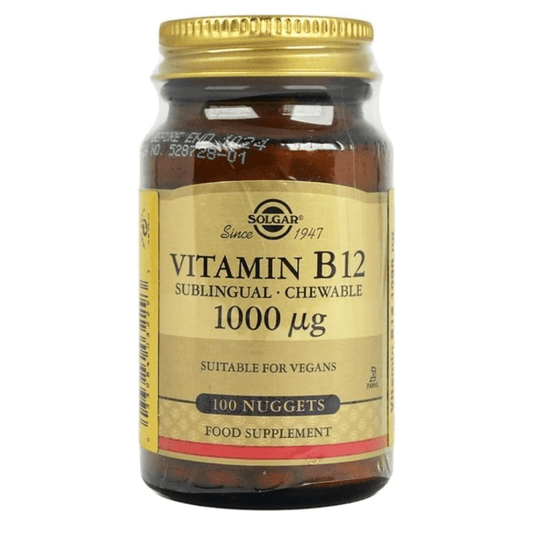 SOLGAR Vitamin B12 1000 mcg – 100 Nuggets