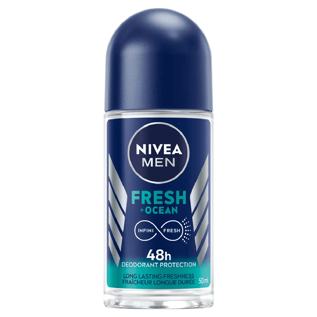 NIVEA MEN Fresh Ocean Roll-On 48H Deodorant – 50ml
