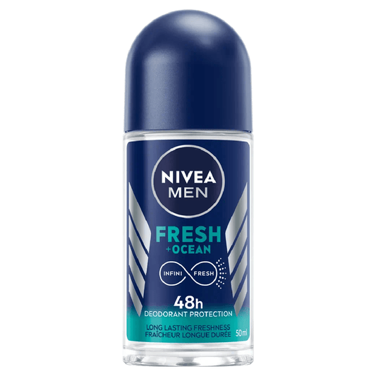 NIVEA MEN Fresh Ocean Roll-On 48H Deodorant – 50ml