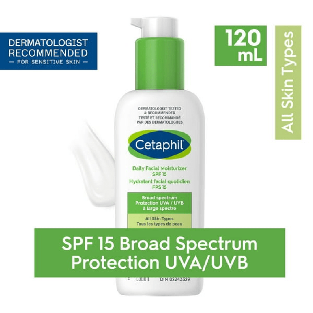 Cetaphil Daily Facial Moisturizer SPF 15 – 120ml