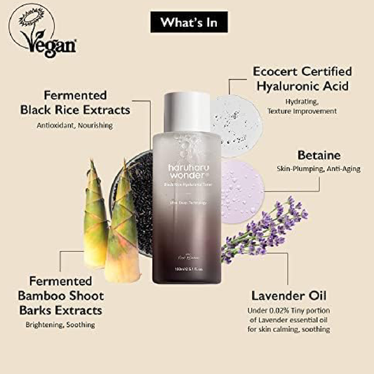 Haruharu Wonder Black Rice Hyaluronic Toner 150ml