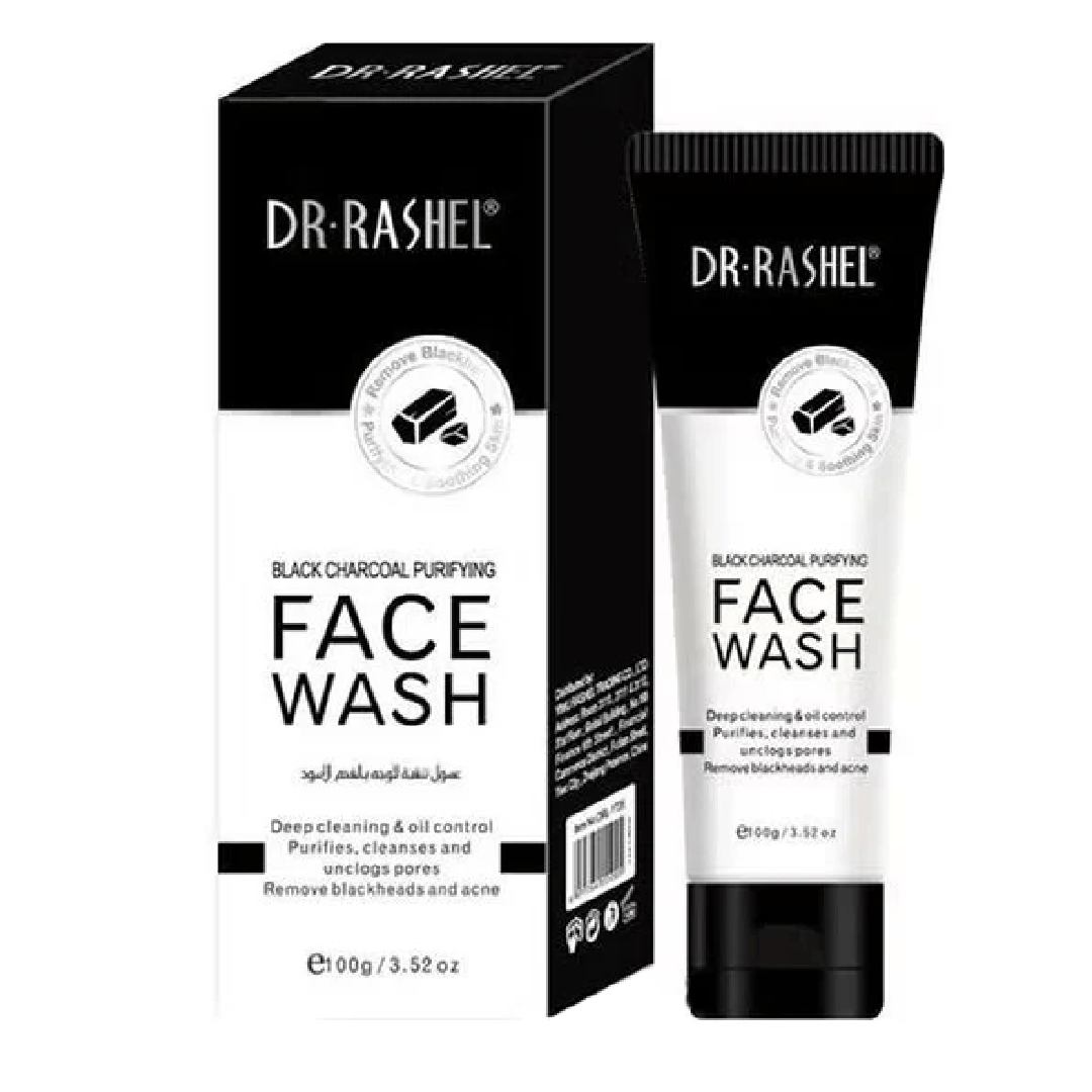 Dr Rashel Black Charcoal Face Wash 100g