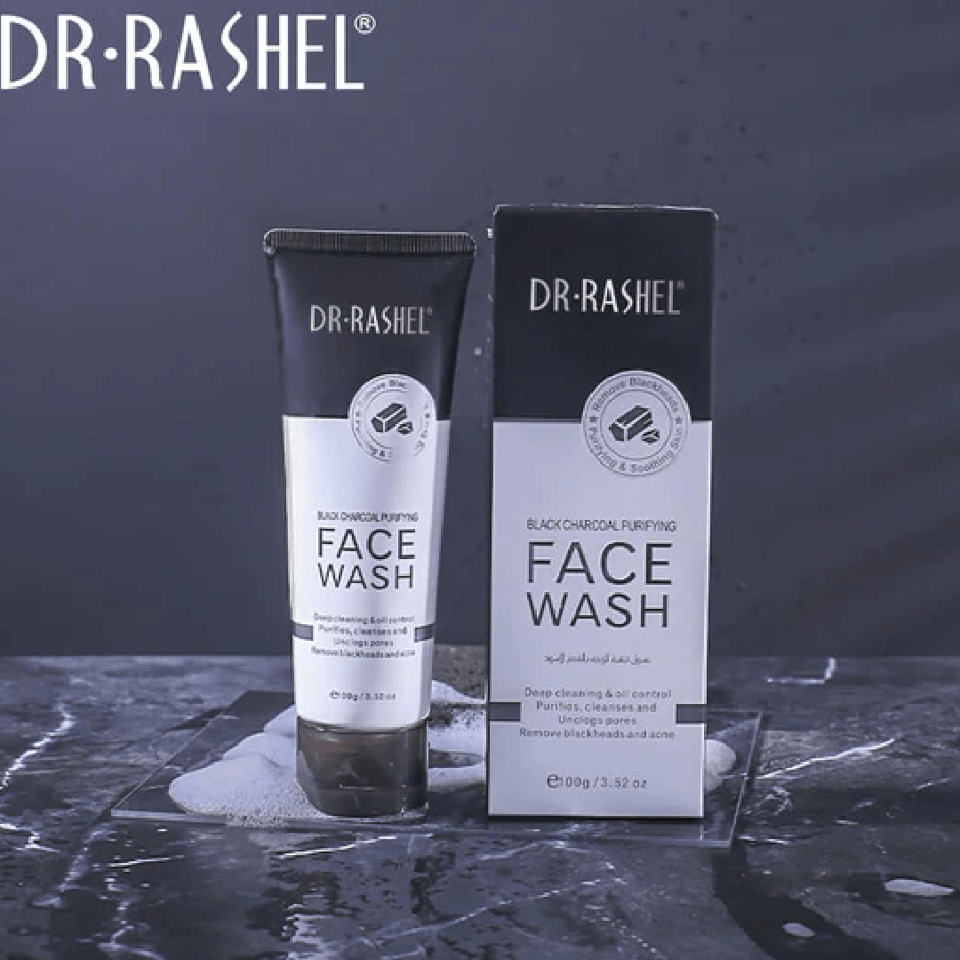 Dr Rashel Black Charcoal Face Wash 100g