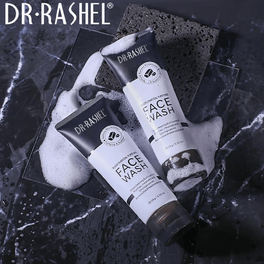 Dr Rashel Black Charcoal Face Wash 100g