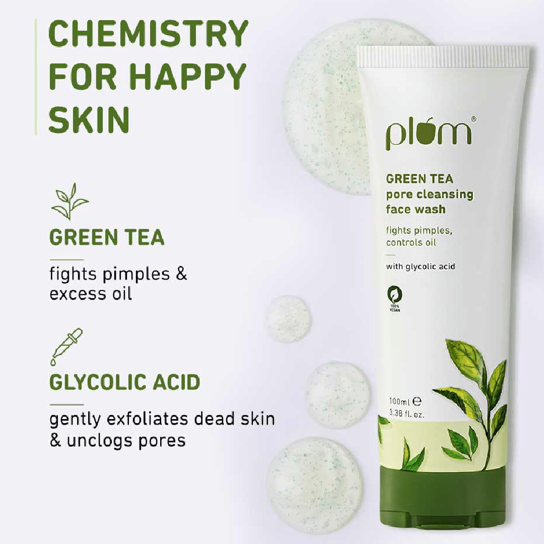 Plum Green Tea Pore Cleansing Face Wash 100ml