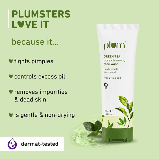 Plum Green Tea Pore Cleansing Face Wash 100ml