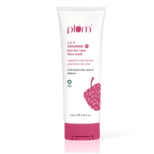 Plum Oat & 1% Ceramide Barrier Care Face Wash – 100ml