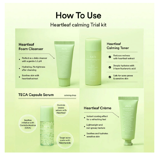 Abib Heartleaf Calming Trial Kit