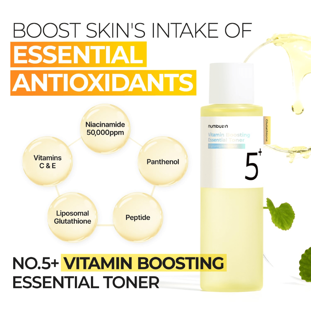Numbuzin No.5+ Vitamin Boosting Toner 200ml