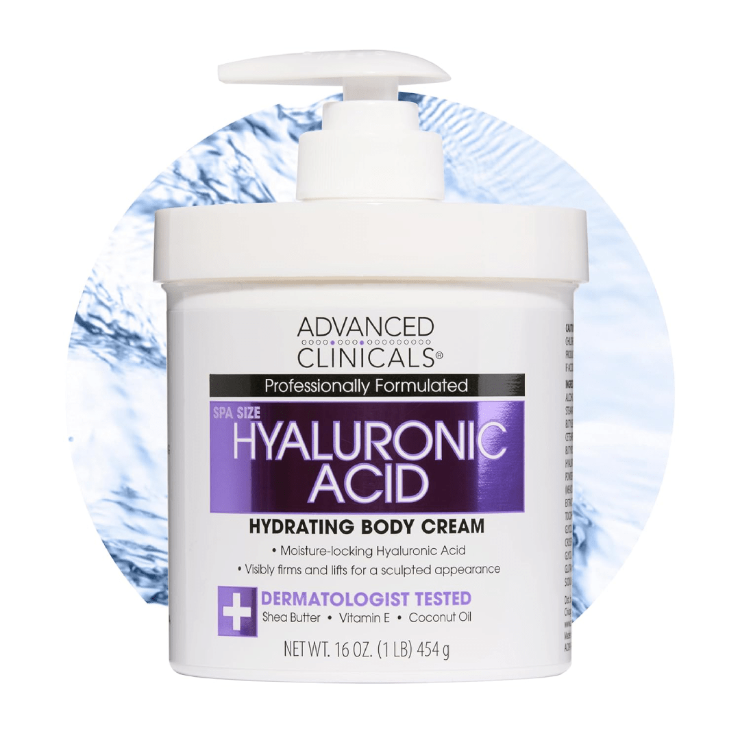 Advanced Clinicals Hyaluronic Acid Lotion 454g