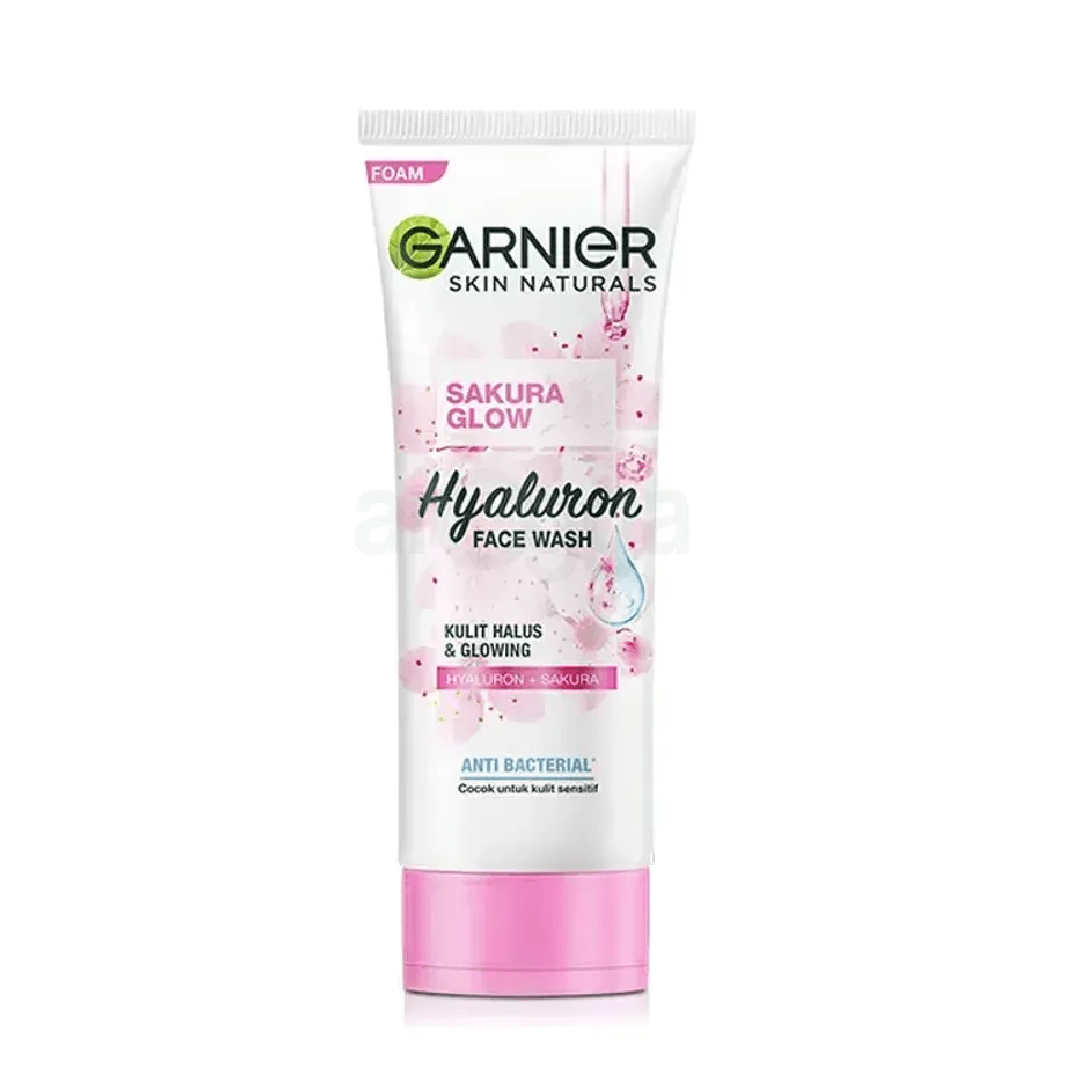 Garnier Sakura Glow Hyaluron Face Wash 100ml