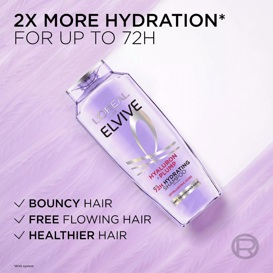 L’Oréal Elvive Hyaluron Plump Shampoo 354ml