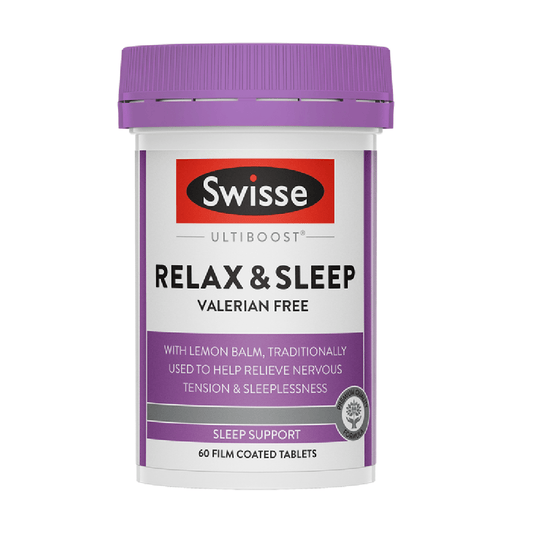 Swisse Ultiboost Relax & Sleep 60 Tablets