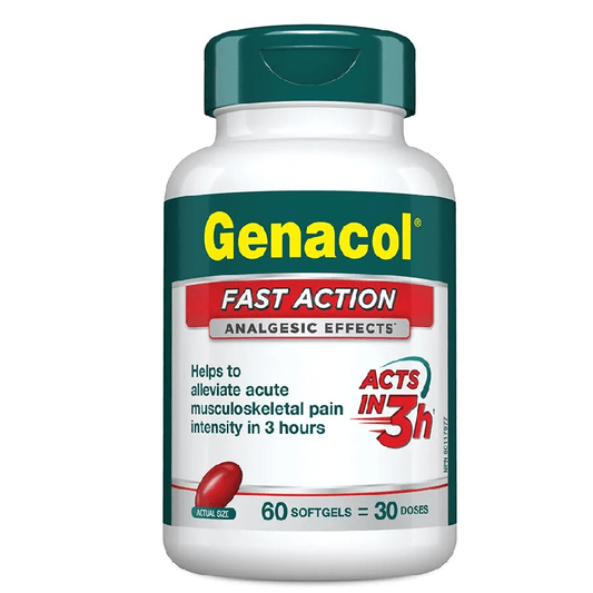Genacol Fast Action Analgesic Softgels (60)