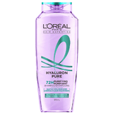 (Discounted Product ) L'oreal paris Hyaluron Pure Purifying Shampoo 375ml ( Packaging may Vary )
