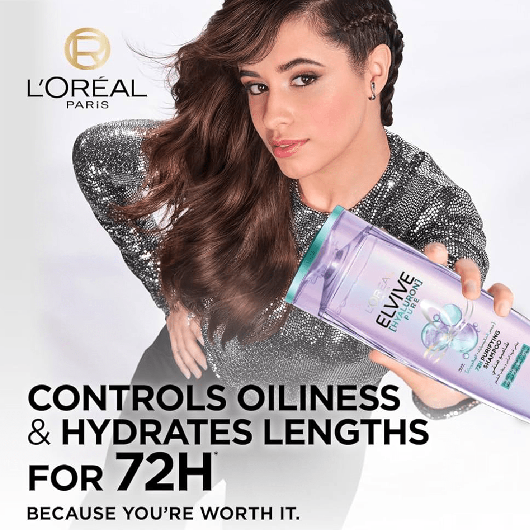 L’Oréal Paris Hyaluron Pure Purifying Shampoo 375ml