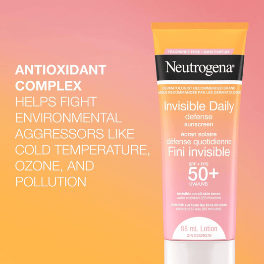 Neutrogena Invisible Daily Defense SPF 50+ 88ml
