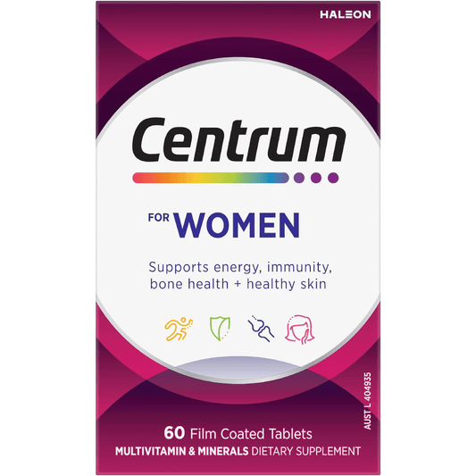 Centrum For Women Multivitamin – 60 Tablets
