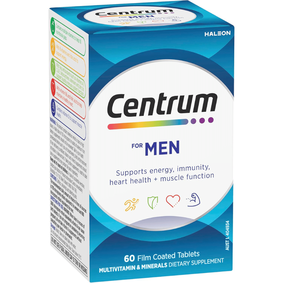 Centrum Men Multivitamin (60 Tablets)