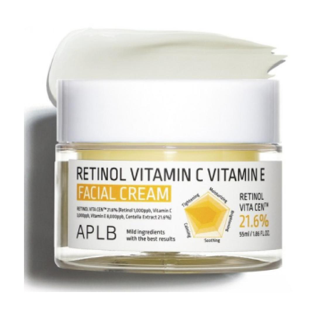 APLB Retinol Vitamin C &amp; E Facial Cream 55ml