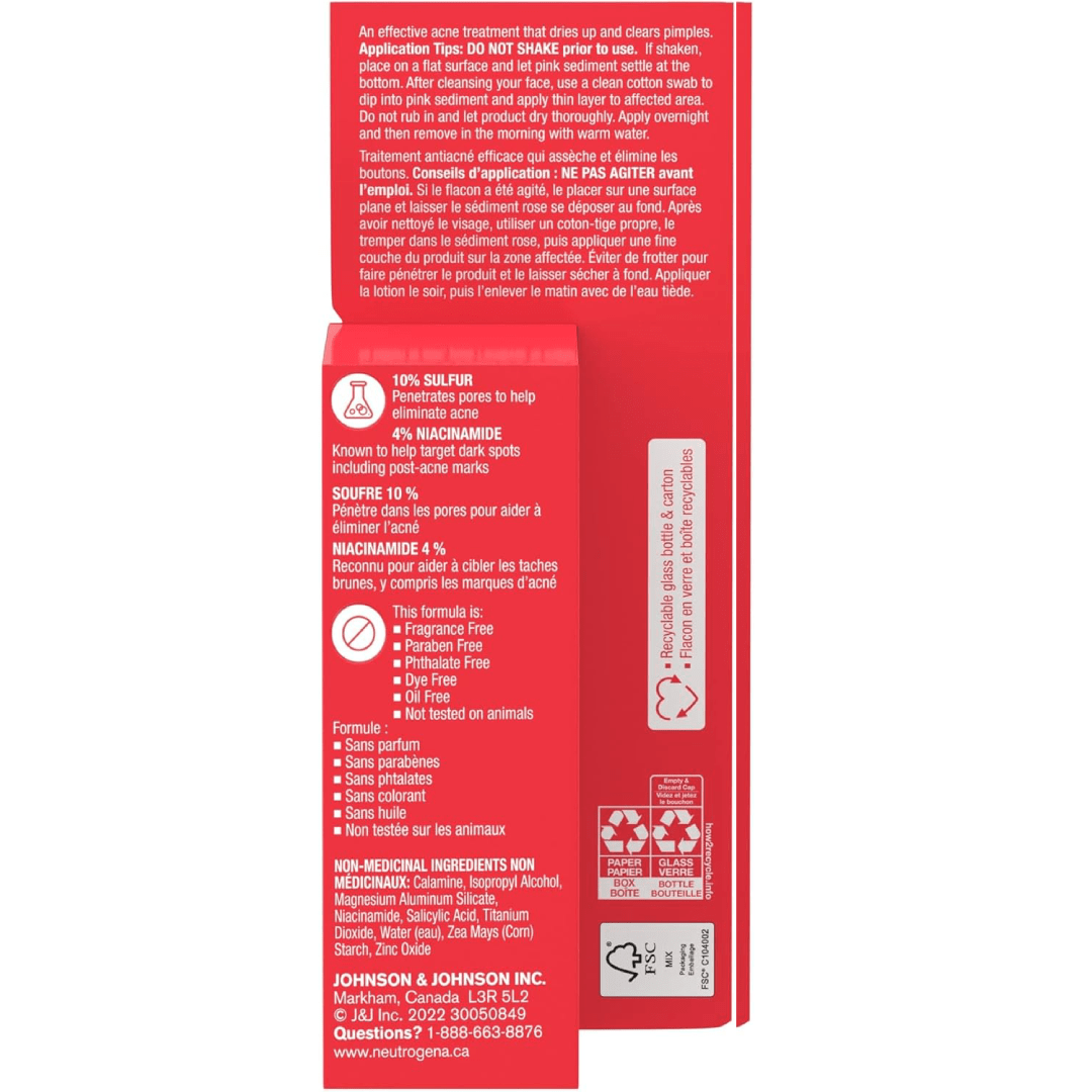 Neutrogena Stubborn Acne Drying Lotion 29ml